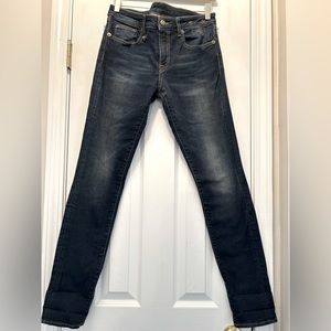 R13 skinny jeans - dark indigo